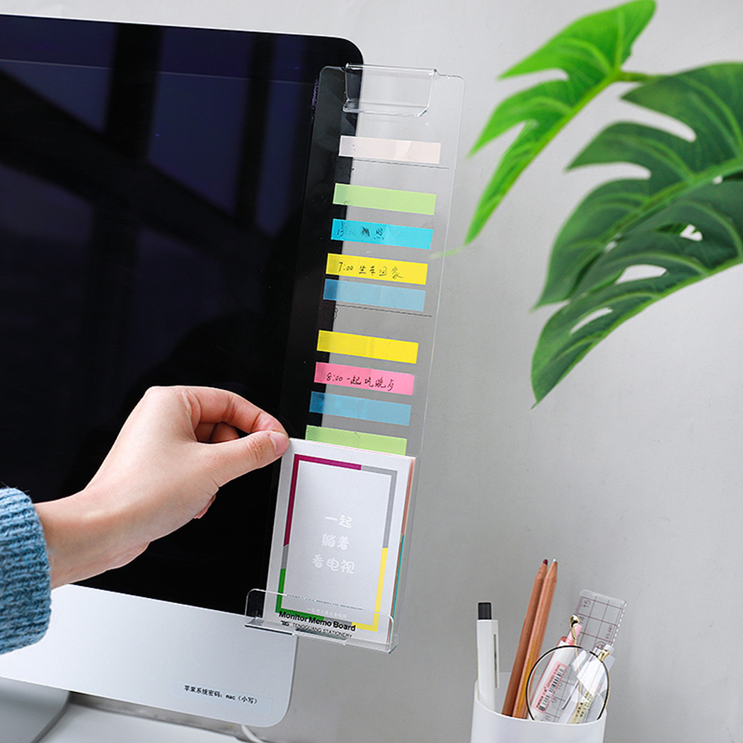 Creative Acrylic Monitor Messa - Sticky Memo Holder のレビューと価格
