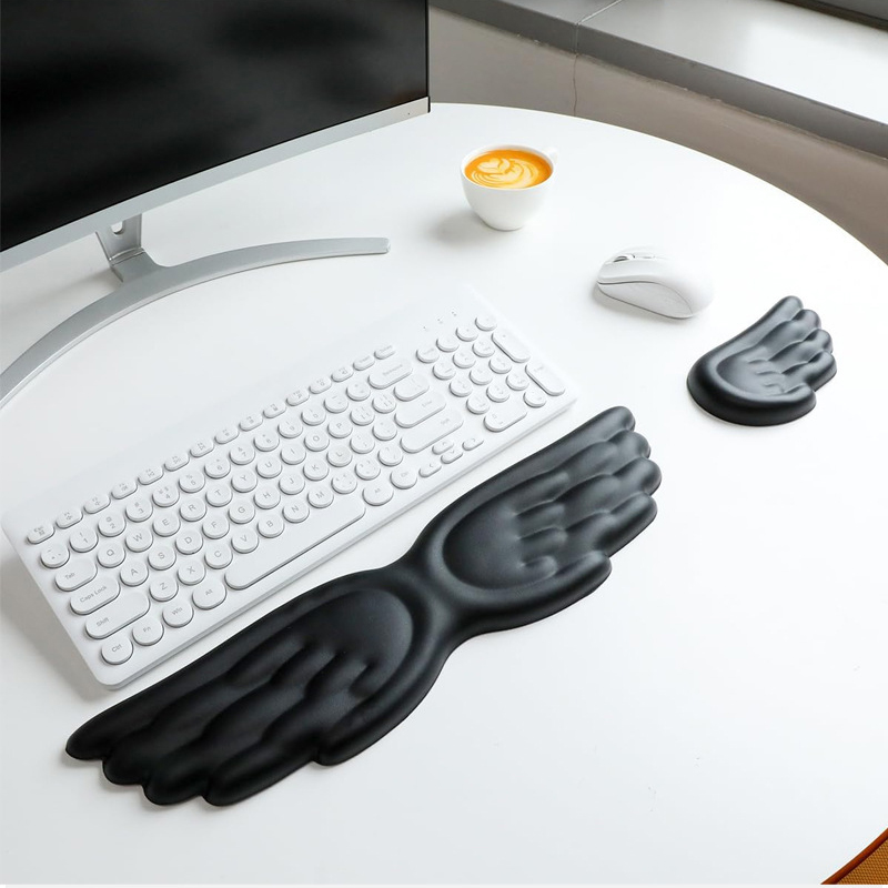Keyboard Mouse Wrist Rest Ange - Desk Setup Keyboard のレビューと価格