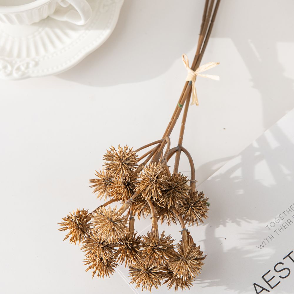 Artificial Plants Spike ball H - Desk Setup At Home のレビューと価格