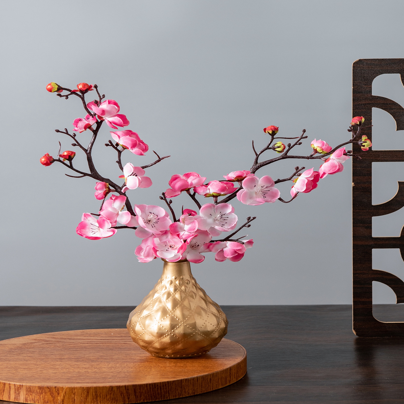 Artificial Flower Spring Plum  - Desk Setup At Home のレビューと価格