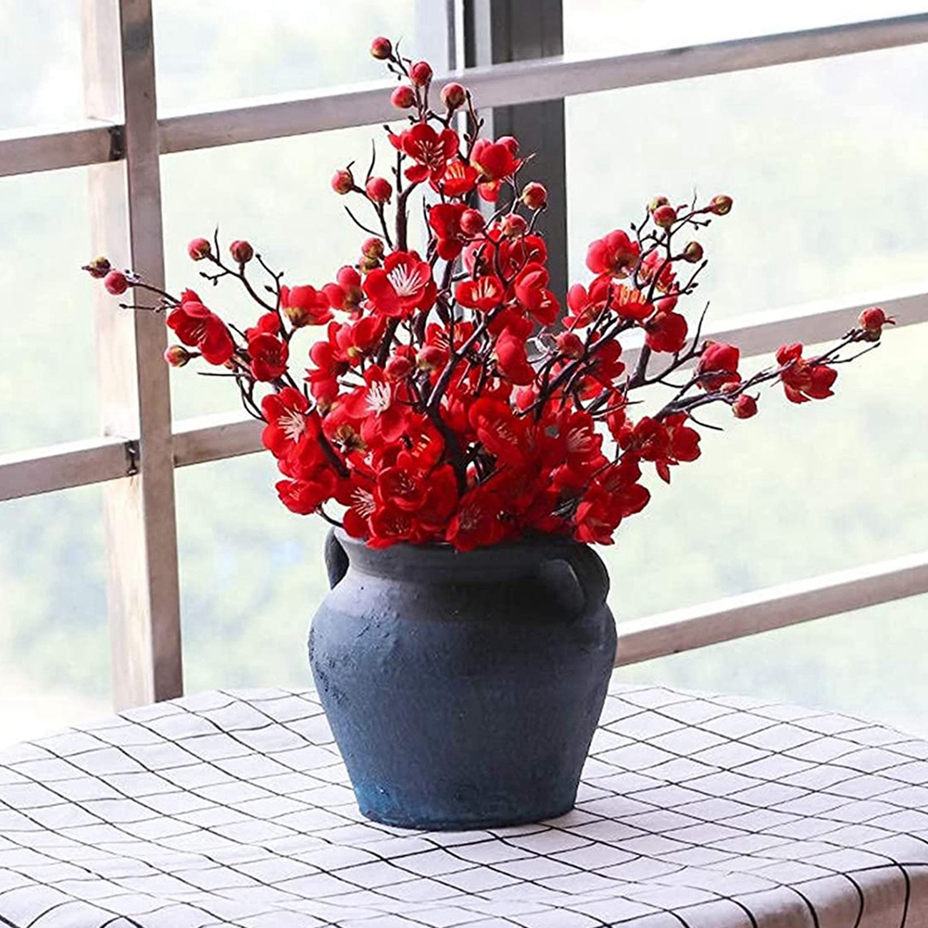 Artificial Flower Spring Plum  - Desk Setup At Home のレビューと価格